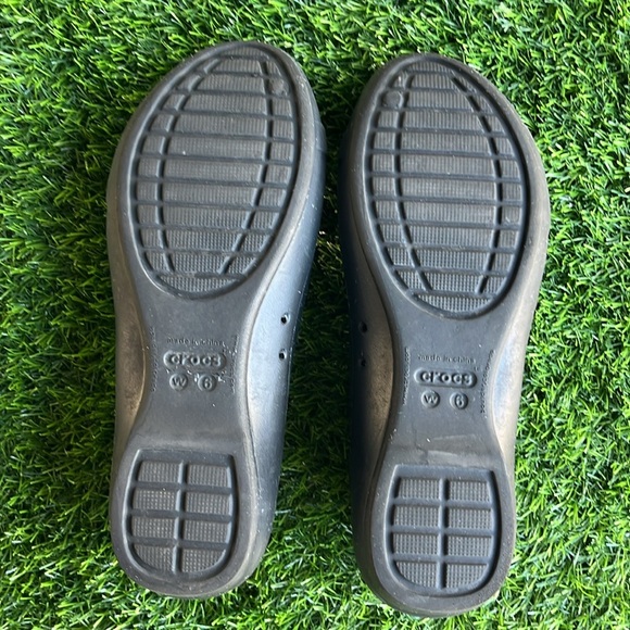 CROCS Gianna Chain Link Ballet Flats size 6 - Picture 7 of 8